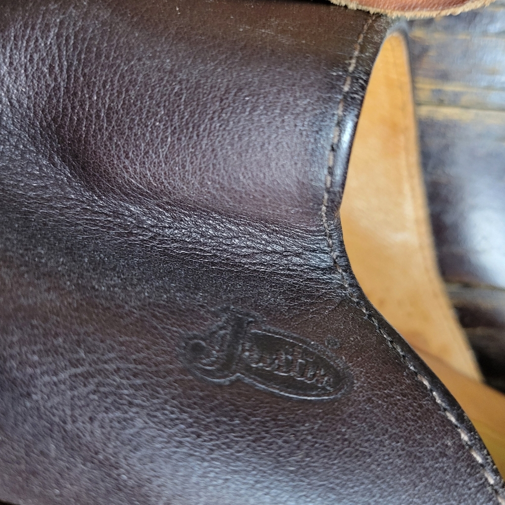justin vintage leather mules, 8 - Picture 7 of 7